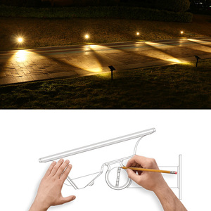 Lámparas Solares para Jardín Xinyao, Foco LED para Paisaje, Resistente al Agua, para Caminos, Césped y Árboles - Product Image 1