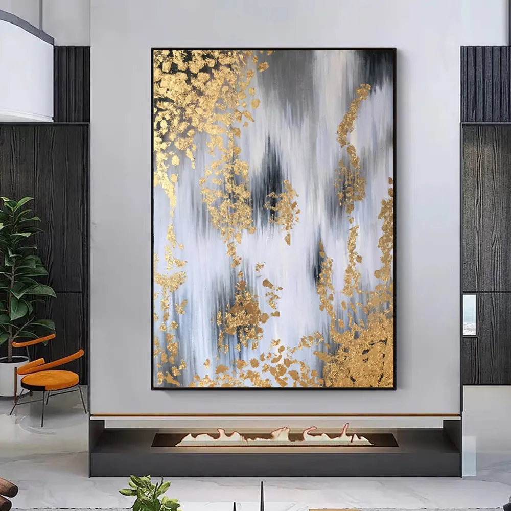 Wholesale Large Size canvas oil Painting Handmade Artwork Modern Abstract oil Painting Design Decorative Canvas Wall Art