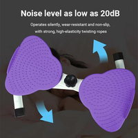 Wellshow Sport Exercise Twist Board Waist Twister Machine Exercise Balance Board pour le massage des pieds et la perte de poids