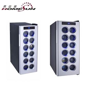 Verticale costruito in mini mobili vino frigorifero refrigeratore vino rosso barile frigorifero - Product Image 3