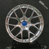 Jantes en aluminium forgé polies sur mesure, à cinq branches profondes, 16-24 pouces, 5x112/114.3/120, 20/25 mm, Audi RE-V7 EC-7RS
