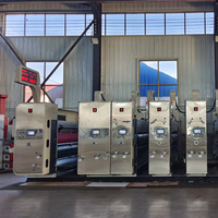 Machine de découpe et d'impression automatique à grande vitesse pour le traitement des emballages en carton ondulé