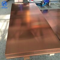 Placa de Cobre Puro para Barra Colectora Eléctrica, Puesta a Tierra, Transformador, Techos, Manualidades, Decoración, Construcción