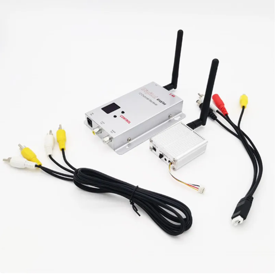 2.4G 1W Wireless AV Sender TV Audio Video Transmitter Receiver Analog VTX for FPV Quadcopter RC Drone
