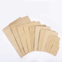 Sachet Doypack Personnalisé en Papier Kraft avec Fermeture Zip Refermable, Doublure en Feuille Biodégradable pour Emballage Alimentaire