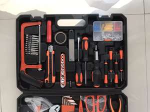 <span class=keywords><strong>Caja</strong></span> de <span class=keywords><strong>herramientas</strong></span> combinada para el hogar con <span class=keywords><strong>herramientas</strong></span> manuales de acero al carbono-Juego de regalo para uso doméstico - Product Image 3