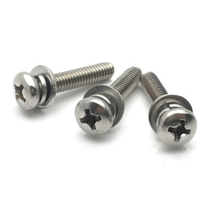 DIN7985 vite a testa cilindrica a testa cilindrica in acciaio inossidabile con rondelle piatte - Product Image 2