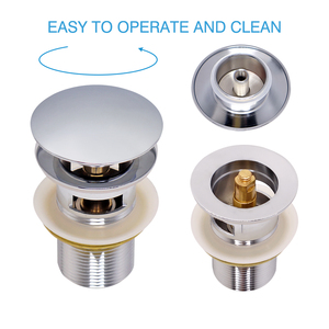 Đồng Thau Rửa Lưu Vực Chất Thải Pop Up Chất Thải G 1 1/4 'Cho Thị Trường Châu Âu - Product Image 6