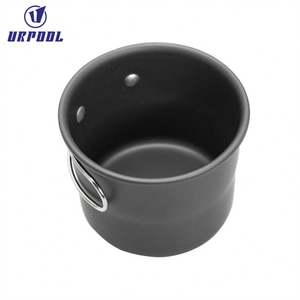 <span class=keywords><strong>Taza</strong></span> de Café Plegable de Aleación de Aluminio de 1 Litro con Asa, Ideal para Eventos al Aire Libre, Picnic, Fiestas, Escalada, Té y Camping - Product Image 5