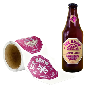 Etichette Adesive Personalizzate per <span class=keywords><strong>Vino</strong></span> <span class=keywords><strong>Rosso</strong></span>, Stampa su Misura, Impermeabili, Logo in Lamina d'Oro, Economiche - Product Image 1