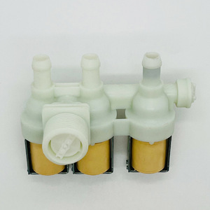 Vanne solénoïde électrique en plastique à 3 voies pour machine à laver, pour appareils électroménagers, A00155002 - Product Image 3