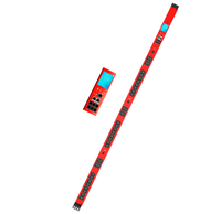 PDU intelligent triphasé avec surveillance IP, unité de distribution d'alimentation 30 C13/C19 380-415V, contrôle de cabinet réseau de centre de données SNMP/SSH