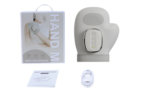 Luxuriöser Handmassagegerät mit Wärmefunktion Elektrischer Handmassager für <span class=keywords><strong>Arthritis</strong></span> Luftkompression Finger- und Handflächenmassage - Product Image 3