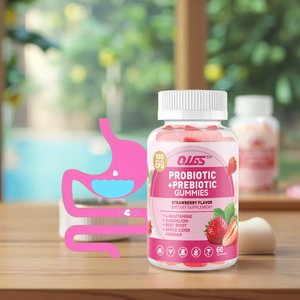 סופר טבעי ברי טעם פרוביוטי gummies יופי מוצר עבור נשים חסינות עיכול מינון למבוגרים סוכריות - Product Image 1