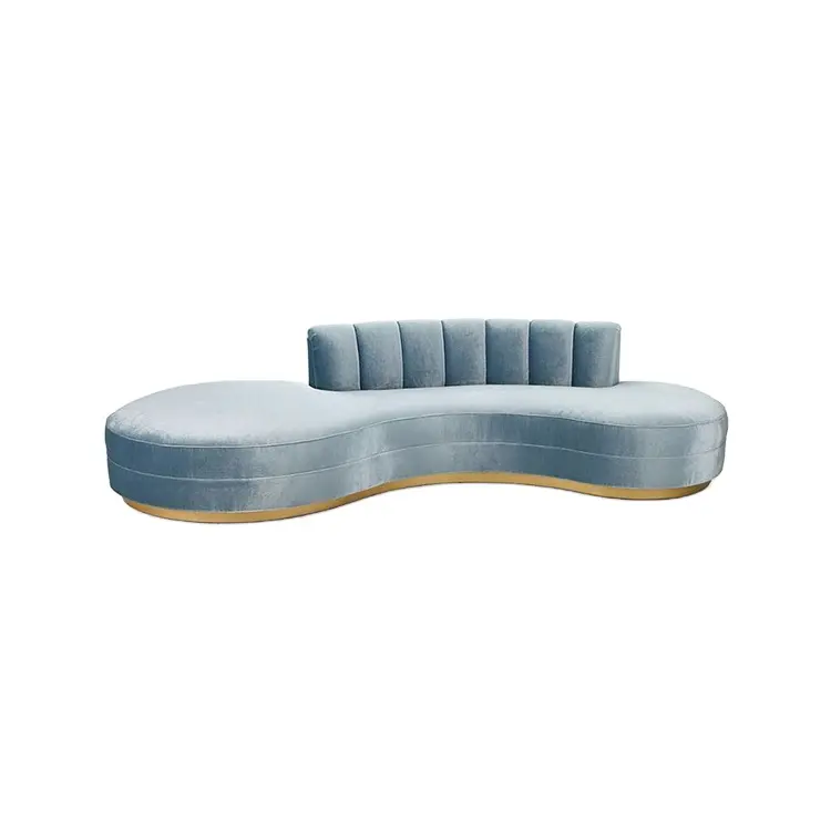 Conjunto de sofás en forma de u de terciopelo árabe, muebles modernos de lujo personalizados de fábrica, majlis árabe