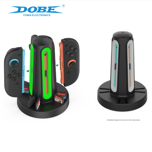 TNS-3172 cho switch 2 4in1 <span class=keywords><strong>jon</strong></span>-con Sạc Dock với RGB ánh sáng thẻ trò chơi lưu trữ Trạm Sạc đứng - Product Image 4