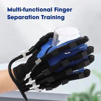 Gants de rééducation d'entraînement d'exercice de main portatifs thérapie de miroir de robot de doigt pour des patients d'accident vasculaire cérébral