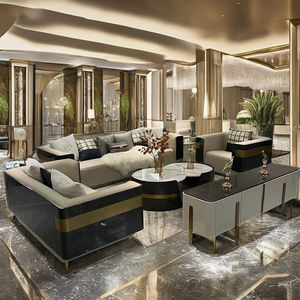 फ्यूचरियल लक्जरी आधुनिक डिजाइनर फर्नीचर 1 + 2 + 3 प्रीमियम चमड़े के सोफे उच्च गुणवत्ता वाले घर के रहने वाले कमरे को वास्तविक चमड़े के लिए सेट - Product Image 1