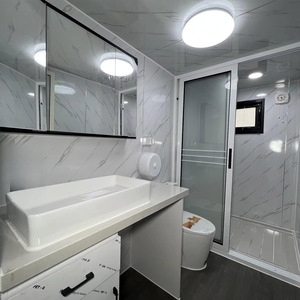 Casa contenedor prefabricada expandible, panel sándwich modular de alta calidad de 40 pies, listo para uso en hoteles y escuelas - Product Image 4