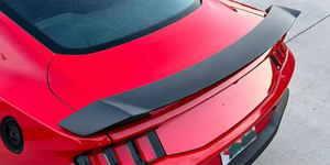 GT Style Lightweight <strong>Carbon</strong> <strong>Fiber</strong> Universal Rear <strong>Spoiler</strong> High Wing Deck Double For Ford <strong>Mustang</strong> 2024 Up - Product Image 3