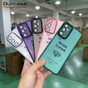 Bon marché Prix lentille Protection TPU étui de téléphone portable pour <span class=keywords><strong>Samsung</strong></span> Galaxy A15 A05S A25 <span class=keywords><strong>A12</strong></span> A25 M55 F15 A35 5G étuis transparents - Product Image 4