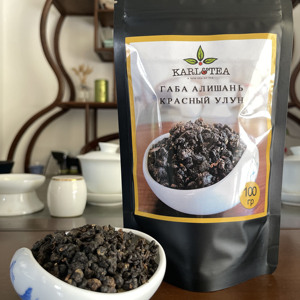 ชาอูหลงทับทิม GABA 100กรัมต่อถุง GABA oolong ปรับแต่งโลโก้ได้ - Product Image 1