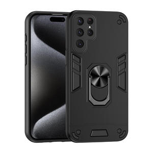 Funda Resistente para Teléfono Celular <span class=keywords><strong>Samsung</strong></span> <span class=keywords><strong>Galaxy</strong></span> S26 Ultra S25 Edge S24 S23 FE con Anillo de Soporte, Protección Anticaídas y Protección para la Cámara - Product Image 5