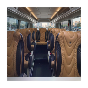 เบาะนั่งนิรภัยสำหรับผู้โดยสารรถบัส Zhongtong Star Vip Luxury Coach วัสดุผ้าได้รับการรับรองมาตรฐาน ISO9001 - Product Image 3