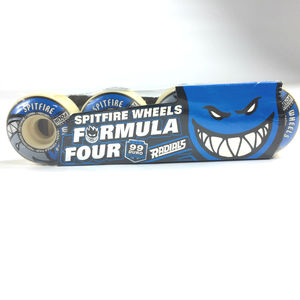 ล้อสเก็ตบอร์ด Fire F4 Radials ความยืดหยุ่นสูง ความแข็ง 99d ล้อสเก็ตบอร์ดระดับมืออาชีพ 52 มม. สีฟ้า - Product Image 6