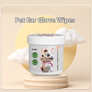 Vente en gros <span class=keywords><strong>de</strong></span> gants <span class=keywords><strong>de</strong></span> <span class=keywords><strong>bain</strong></span> doux sans rinçage pour le nettoyage des animaux <span class=keywords><strong>de</strong></span> compagnie humidité adéquate lingettes <span class=keywords><strong>de</strong></span> toilettage hypoallergéniques pour chiens et chats - Product Image 6