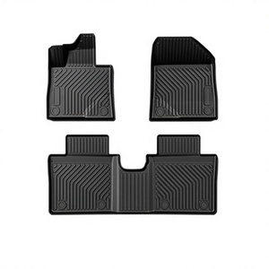 Tapis de sol de voiture 3D en TPE inodore pour <span class=keywords><strong>Mercedes</strong></span> Benz GLC X253 GLE W167 2016-2024, toutes saisons, imperméables, BORNSELLER, écologiques - Product Image 6