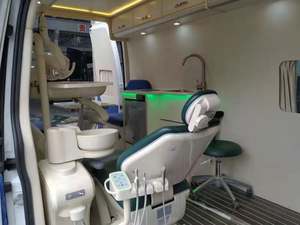 รถเคลื่อนที่สำหรับคลินิกทันตกรรมแม็กซัส พร้อมเก้าอี้ เครื่องอัดอากาศ <span class=keywords><strong>ไฟ</strong></span>ส่องสว่าง เครื่องเอกซเรย์ - Product Image 3