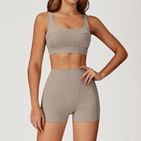 Ensemble de 6 leggings de sport pour femmes, taille élastique, couleur unie, grandes tailles, pour yoga, fitness, entraînement en extérieur et cyclisme, vente en gros sur mesure
