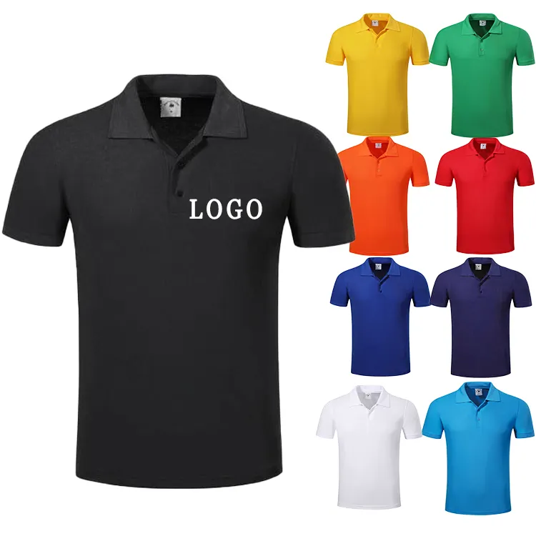 Hochwertige Großhandel Blank Polo Shirts Benutzer definierte Golf T-Shirt Farb kombination Polo-Shirt