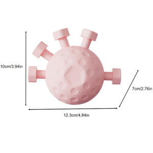 Renforçateur de force des doigts en ABS, exercice pour les mains et les bras, soulagement du stress, exerceur de doigts portable, balle à presser - Product Image 3