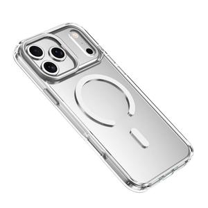 ใช้ได้กับเคสโทรศัพท์ iPhone 17 PRO PRO MAX, ผิวสัมผัส, แม่เหล็ก, ใส, เคสป้องกันแอปเปิ้ลกันกระแทก - Product Image 1