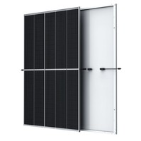 Système solaire hors réseau, cellule solaire 400 watts, panneaux solaires monocristallins, plaque solaire au sol