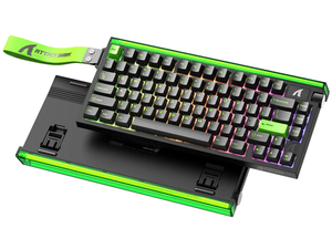 คีย์บอร์ดเกมมิ่ง ATTACK SHARK R85HE แบบมีสาย สวิตช์แม่เหล็ก คีย์บอร์ดแบบ Gasket Hot Swappable สำหรับเกมเมอร์ FPS Valorant บน PC - Product Image 2