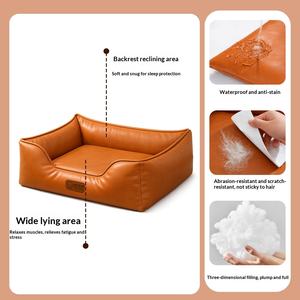 Cama Rectangular para Perros, Superventas Transfronteriza, Universal para las Cuatro Estaciones, Desmontable, Lavable, Transpirable e Impermeable, para Perros y Gatos - Product Image 3