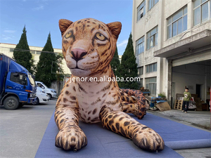Mới được thiết kế bơm hơi khổng lồ <span class=keywords><strong>Cheetah</strong></span> mô hình <span class=keywords><strong>Inflatable</strong></span> Leopard động vật phim hoạt hình cho tổ chức sự kiện trang trí - Product Image 6
