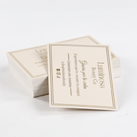 Tarjetas de Visita de Lujo Personalizadas con Papel Dorado, Invitaciones de Boda con Relieve, Logotipo Personalizado, Graduación, Despedida de Soltera