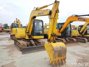 Excavadora de Orugas Usada Komatsu Pc60-7, Excavadora Antigua de 6 Toneladas, China, en Venta, PC 60 60-7 PC60 - Product Image 2