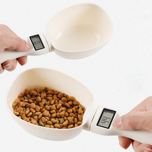 Báscula <span class=keywords><strong>de</strong></span> comida para mascotas para alimentación <span class=keywords><strong>de</strong></span> perros y gatos báscula <span class=keywords><strong>de</strong></span> cocina con cuenco cuchara medidora portátil - Product Image 1