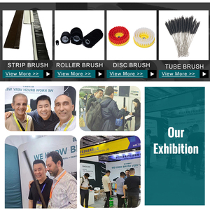 Accessoires de mobilier de bureau Brosse carrée à fermeture en douceur pour trous de douille Brosse de gestion des câbles - Product Image 6