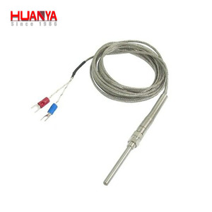 Sonda Termocoppia Flessibile Corazzata Tipo K WRNK-191, Resistente ad Alta Pressione, Sensore di Temperatura J/T/E per Lavorazione del <span class=keywords><strong>Vetro</strong></span> - Product Image 3