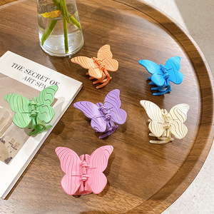 <span class=keywords><strong>RARA</strong></span> 6.5CM Offre Spéciale Ins Accessoires De Cheveux De Mode Personnalisé Femmes Papillon Ondulation de L'eau Cheveux Clip En Gros Mignon Cheveux Griffe - Product Image 1