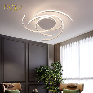 Plafonnier LED moderne avec télécommande et variateur - Product Image 2
