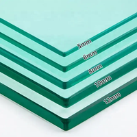 Le flotteur clair ultra mince de feuille de taille standard lambrisse le verre pour le cadre de photo