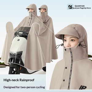 97YH - Funda Impermeable para Motocicleta/Scooter Eléctrico, de Tela Oxford, Protección Completa del Cuerpo, Estilo Largo, Universal, para Adultos, con Logotipo - Product Image 5