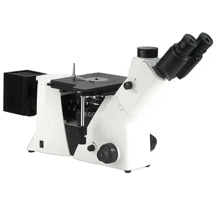 MDS400 Inverted Metallurgical Microscope Metalografi Penelitian Mikroskop